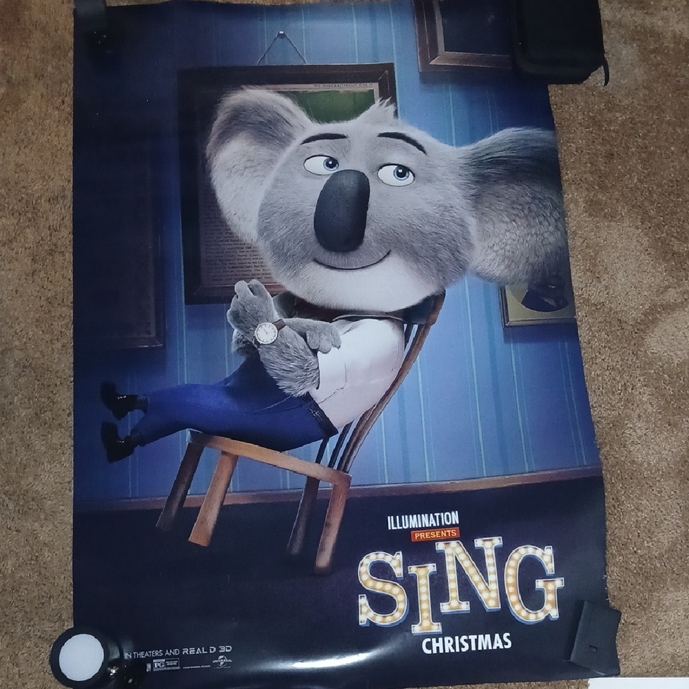 Illumination Sing Movie Poster
